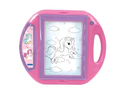 Lexibook Kreslící projektor Jednorožec se šablonami a razítky