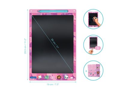 Lexibook Kreslicí tablet Gábinin kouzelný domek s E-inkem