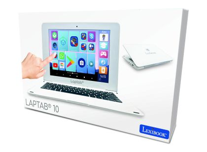 Lexibook LAPTAB Můj první skutečný počítač s dotykovou obrazovkou anglická verze
