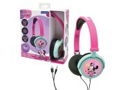 Lexibook Skládací drátová sluchátka Minnie s limitem hlasitosti