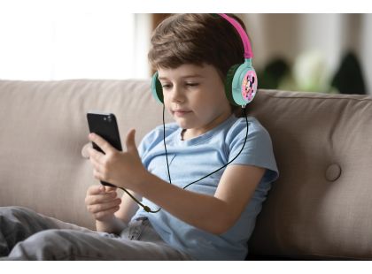 Lexibook Skládací drátová sluchátka Minnie s limitem hlasitosti