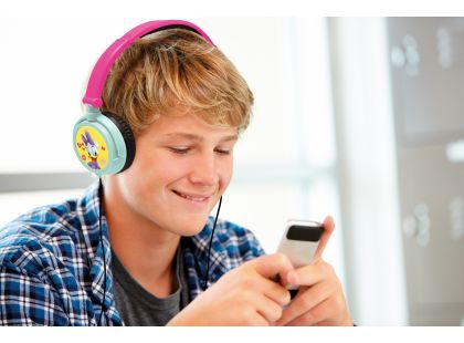 Lexibook Skládací drátová sluchátka Minnie s limitem hlasitosti