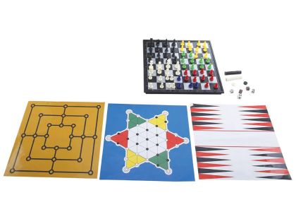 Lexibook Magnetická sada deskových her 8v1