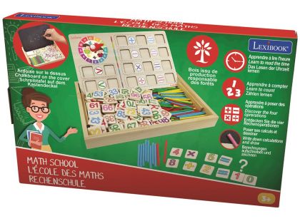 Lexibook Matematická dřevěná škola Bio Toys