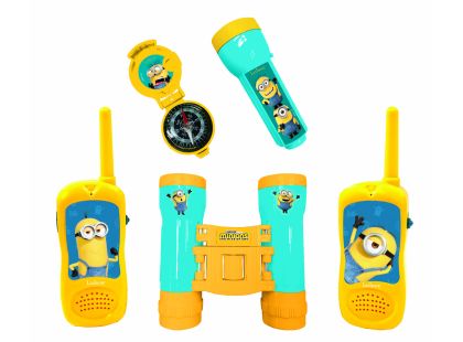 Lexibook Mimoni Set vysílačky, dalekohled, baterka, kompas