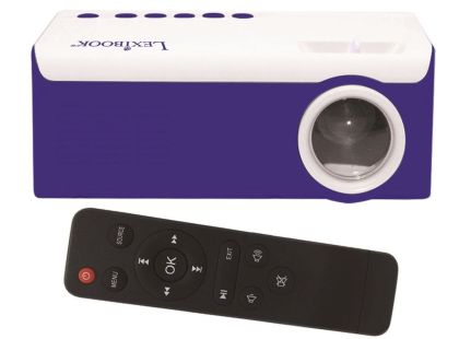 Lexibook Mini domácí kino - projektor pro filmy, hry a fotografie