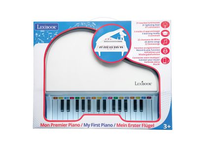 Lexibook Mini elektronický klavír s mikrofonem