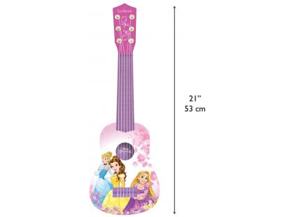 Lexibook Moje první kytara 52 cm Disney Princezny