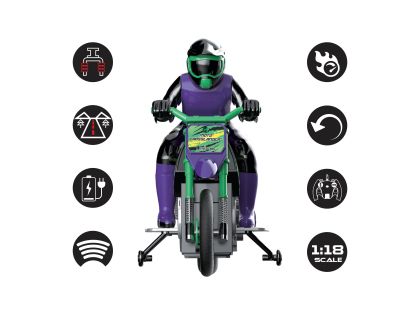 Lexibook Motorka na dálkové ovládání se světelnými efekty