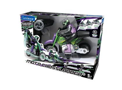 Lexibook Motorka na dálkové ovládání se světelnými efekty