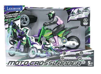 Lexibook Motorka na dálkové ovládání se světelnými efekty