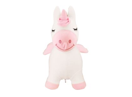 Lexibook Nafukovací plyšový skákací jednorožec