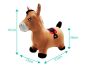 Lexibook Nafukovací plyšový skákací kůň 5