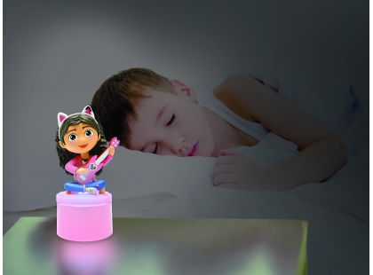 Lexibook Noční světlo s reproduktorem Gábinin kouzelný domek