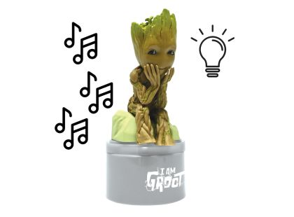 Lexibook Noční světlo s reproduktorem Groot