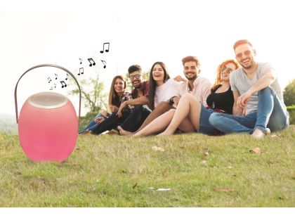 Lexibook Přenosný LED svítící reproduktor s rukojetí