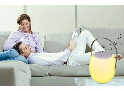 Lexibook Přenosný LED svítící reproduktor s rukojetí