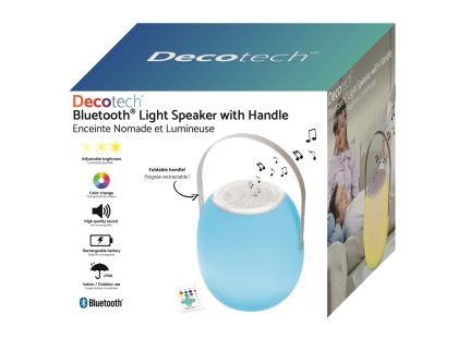 Lexibook Přenosný LED svítící reproduktor s rukojetí