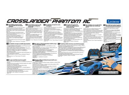 Lexibook Programovatelné auto se světelnými, zvukovými a kouřovými efekty