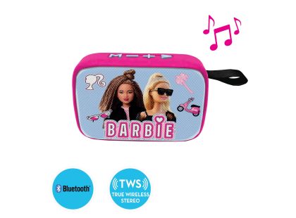 Lexibook Reproduktor Barbie s látkovým povrchem