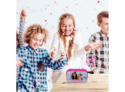Lexibook Reproduktor Barbie s látkovým povrchem