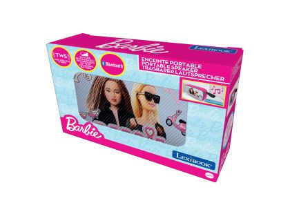Lexibook Reproduktor Barbie s látkovým povrchem