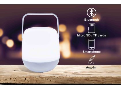 Lexibook Reproduktor iParty se světelnými efekty a rukojetí