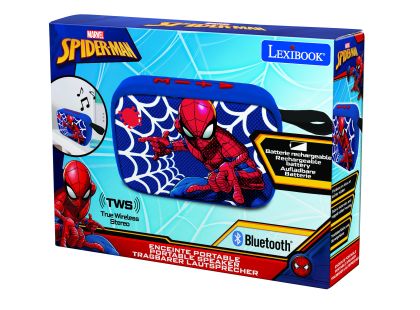 Lexibook Reproduktor Spiderman s látkovým povrchem