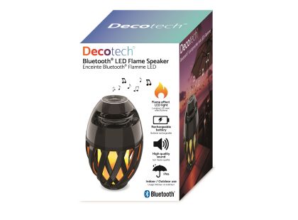 Lexibook Reproduktor v plamenném designu s LED a Bluetooth