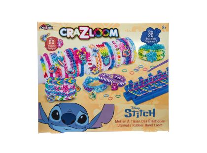 Lexibook Sada na výrobu gumových náramků s přívěsky Stitch