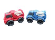 Lexibook Sada policejního a hasičského auta z bioplastu 10 cm