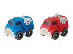 Lexibook Sada policejního a hasičského auta z bioplastu 18 cm
