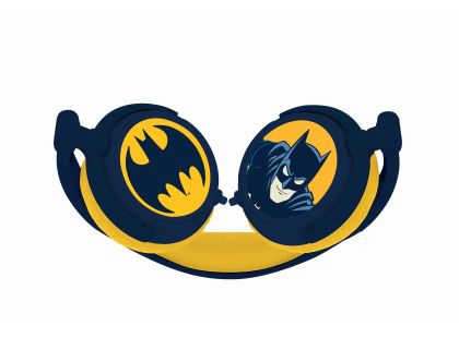 Lexibook Skládací drátová sluchátka Batman s limitem hlasitosti