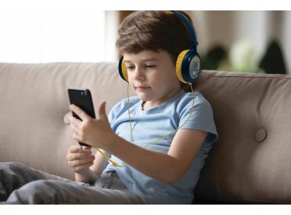 Lexibook Skládací drátová sluchátka Batman s limitem hlasitosti