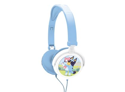 Lexibook Skládací drátová sluchátka Bluey s limitem hlasitosti