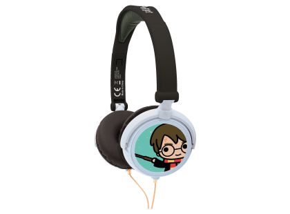 Lexibook Skládací drátová sluchátka Harry Potter s limitem hlasitosti