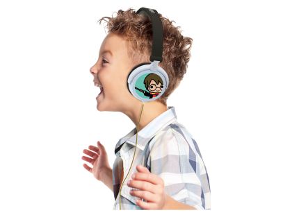 Lexibook Skládací drátová sluchátka Harry Potter s limitem hlasitosti