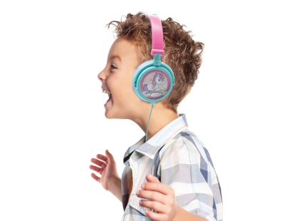 Lexibook Skládací drátová sluchátka Jednorožec s limitem hlasitosti