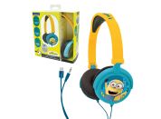 Lexibook Skládací drátová sluchátka Mimoni s limitem hlasitosti