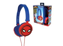 Lexibook Skládací drátová sluchátka Spiderman s limitem hlasitosti