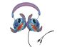 Lexibook Skládací drátová sluchátka Stitch s limitem hlasitosti 2
