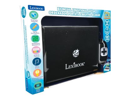 Lexibook Španělsko-anglický vzdělávací notebook 180 aktivit