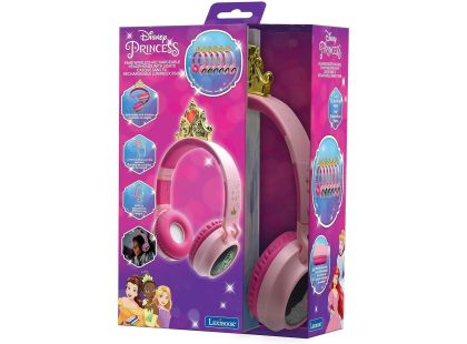 Lexibook Svítící bezdrátová sluchátka Disney Princezny - Poškozený obal