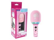 Lexibook Svítící bezdrátový karaoke mikrofon Barbie