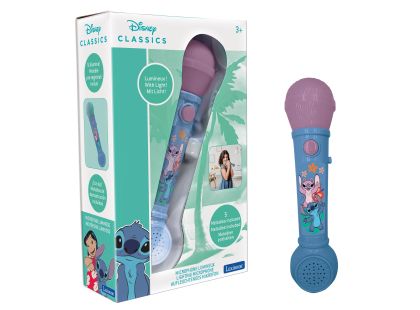 Lexibook Svítící mikrofon Stitch s melodiemi