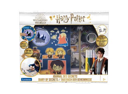 Lexibook Svítící tajný deník s doplňky Harry Potter