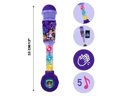 Lexibook Svítící trendy mikrofon Encanto s melodiemi