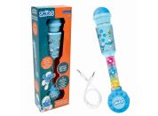 Lexibook Svítící trendy mikrofon Šmoulové s melodiemi