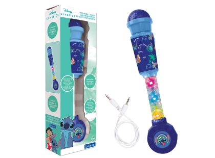 Lexibook Svítící trendy mikrofon Stitch s melodiemi