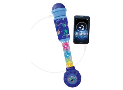 Lexibook Svítící trendy mikrofon Stitch s melodiemi